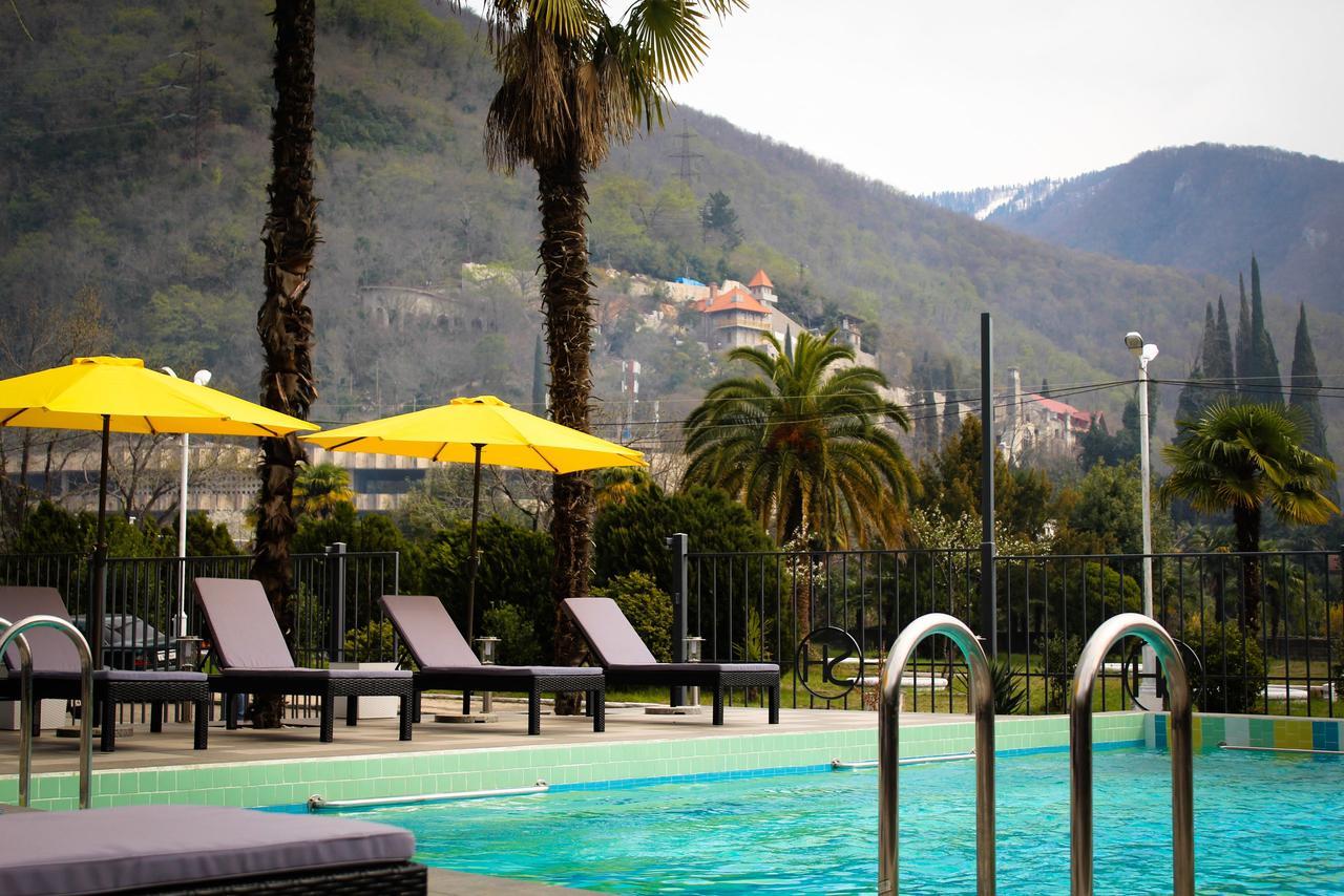 Sunrise Garden Hotel 3* Gagra Exterior photo